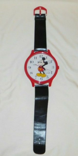 Lorus Quartz Walt Disney Mickey Mouse Wall Hanging Giant Watch 34 "
