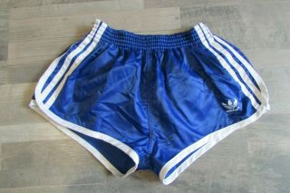 Vintage Adidas Sprinter Shorts Shiny 80s 