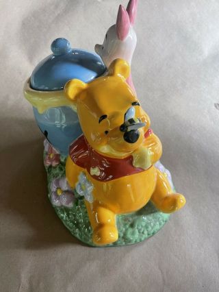 Rare Disney Winnie The Pooh And Piglet Cookie Jar.