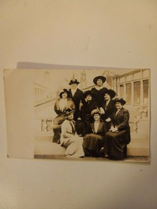 Vintage 1915 Ppie Postcard Photo San Francisco 1915