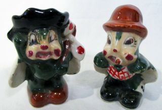 Vintage Bug Ceramic Figurines Japan Insects Anthropomorphic Mascots Figures Set