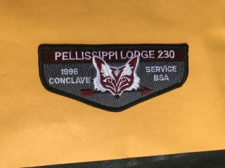 Pellissippi Lodge 230 1996 Conclave Service Flap