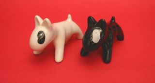 English Bull Terrier Ceramic Salt & Pepper Set Pet Mum Dad Useful Xmas Gift