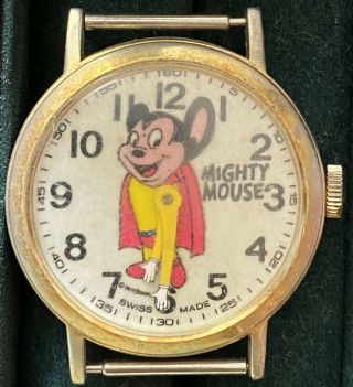 Vintage Mighty Mouse Bradley Watch No Band