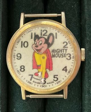 Vintage Mighty Mouse Bradley Watch no band 3