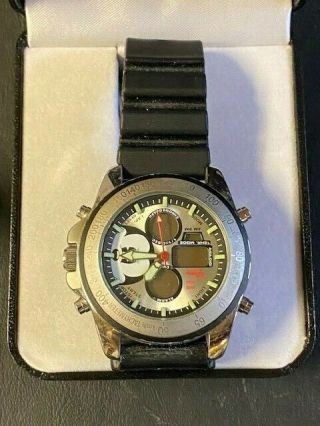 Disney Time Mickey Mouse Chronograph Watch In Case