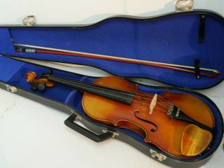 Very Old German Violin Antonius Stradivarius Wonderful Colour & Patina Rare S