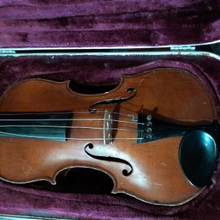 Antique Old Violin Case Is.  31 " By10 "