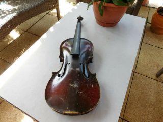 3 Pc - Old Violin,  3 Pc Violon,  3 Pcgeige,  3 Pc Cкрипка,  小提琴 ヴァイオリン.