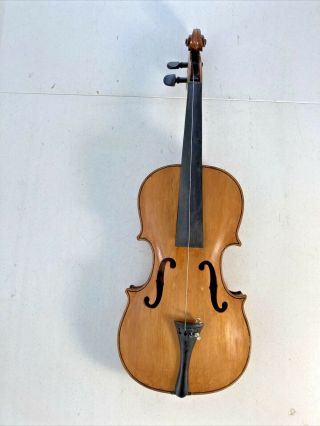 Zhotowene Antique Finely Made Violin Repaired By John Joy 1909 6