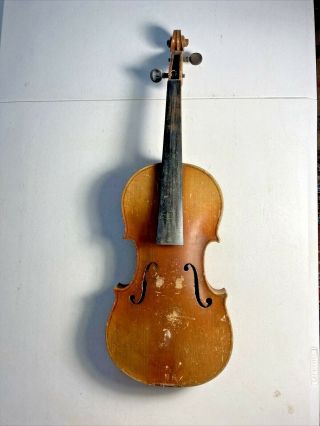 Antique Antonius Stradavarius Model Violin Made In Czecho - Slowakia 7