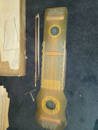 Vintage Antique 1920’s Ukelin Unique String Musical Instrument