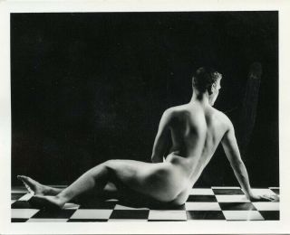 Vintage Gay Interest Photo By Bruce 4x5 Double Weight Paper