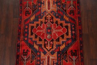 Antique Geometric Traditional Oriental Area Rug Hand - knotted Wool 4x6 ft Carpet 3