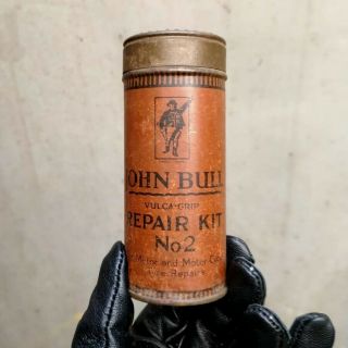 Old Vintage John Bull Repair Kit For Tyre