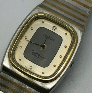 Omega Constallation Women Quartz Wristwatch Vintage Rare Swiss Made