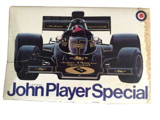 Vintage John Player Special 1/8 Scale Model Kit By Entex