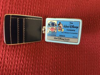 Walt Disney World Pin - Limited Edition - 626 Stitch - Id Name Tag Badge Wallet
