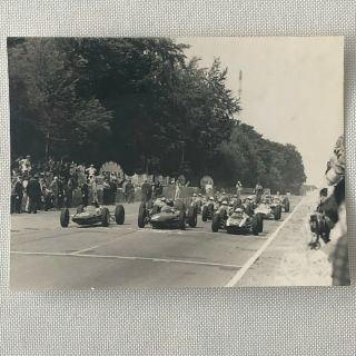 Vintage 1962 Acf Rouen Grand Prix Car Racing Photo Photograph - Bernard Cahier