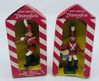 Vintage Babes In Toyland Disneykin Soldiers 1950s Marx Boxes