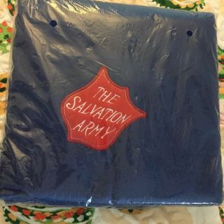 The Salvation Army Royal Blue Polyester Sewn Blanket In Package