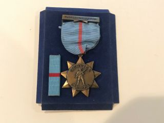 Massachusetts Nine Years Service In War Medal