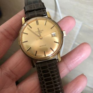 Tissot Swiss Made Seastar Men’s Vintage Mechanical Watch With Date