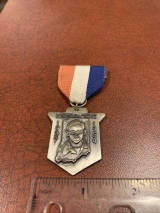 Larry L.  Ayers Historical Trail Vintage Pin Ribbon Medal