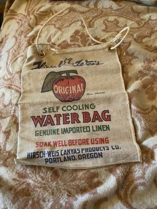 Hirsch Weis No 1502 Self Cooling Water Bag Cork Stopper