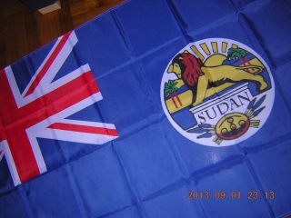 100 Reproduced British Empire Flag British Colony Of Sudan Ensign,  3ftx5ft,