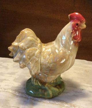 Vintage 5” Ceramic Porcelain Farm Chicken Figurine Farmhouse Decor