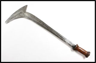 Antique 1900 African Gbaya Bumali Large Knife Congo Cameroon Sword Rare