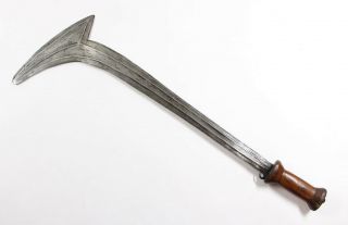 Antique 1900 African Gbaya Bumali large knife Congo Cameroon sword RARE 2