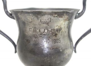 1905 Bbc Barnard College Field Day Trophy By Mermod,  Jaccard & Co.  St.  Louis