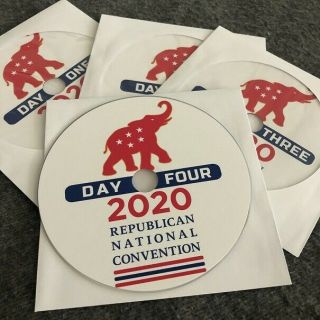 2020 Republican National Convention Day 1 - Day 4 Dvd 2020 Rnc