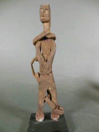 Fon Fetish,  Iron,  Vintage African Art 7 Inches