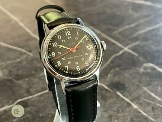 Popular Vintage Military Type Date Watch Timex Sprite Gb 1973 M25 Serviced