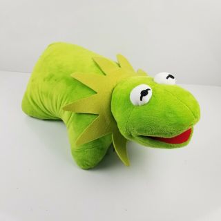 Disney Muppets Kermit The Frog Pillow Pet Stuffed Animal Plush Toy Rare