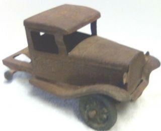 Vintage 1930s Keystone Buddy L Semi Truck Pressed Steel Toy 14 Inches Long