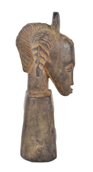 Baule Figural Heddle Pulley Ivory Coast African Art 2