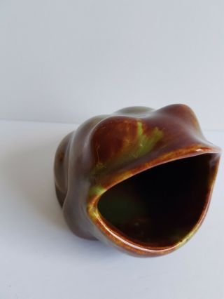 Ceramic Frog Sponge Holder Vintage Marked Manitoba 200