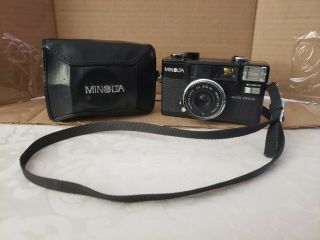 Minolta Hi Matic Af2 35mm Film Vintage Point And Shoot Camera Case