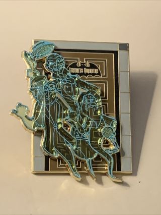 Disney 2007 Signed - Cast Member - Haunted Mansion - Hitchhiking Ghost - 3 - D Le 500 Pin