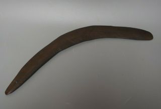 Good Small Vintage Australian Aboriginal Carved Wooden Boomerang Throwing Club