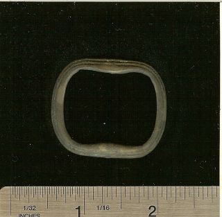 Brass Knee Buckle,  Salvaged From The Nuestra Senora Del Rosario Shipwreck (1753)
