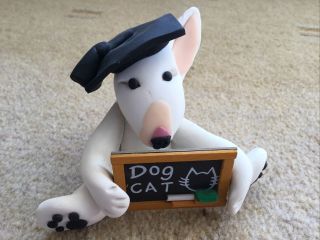 English Bull Terrier,  Bully,  Staffy Student Graduation School Ornament Gift Fun