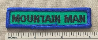 Mountain Man Boy Scout Uniform Strip Segment Patch Camp Badge Philmont Ranch ?