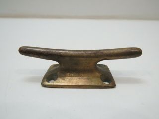 3,  1/8 Inch Long Bronze Boat Cleat - (d3a157a)