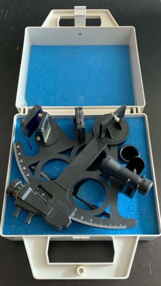 Davis Mark 15 Master Sextant With Padded,  Protective Carry Case And Box