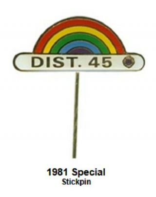 Lions Club Pins - Vermont 1981 Special Stickpin